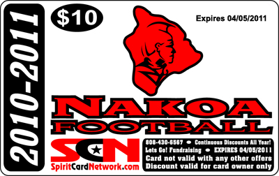 Nakoa Spirit Card